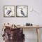Stupell Industries Coastal Pelican & Heron 2 pc Framed Floater Canvas Wall Art Set Design by Elena Vladykina